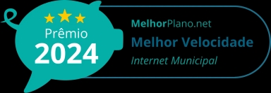 Selo melhor velocidade - melhor plano