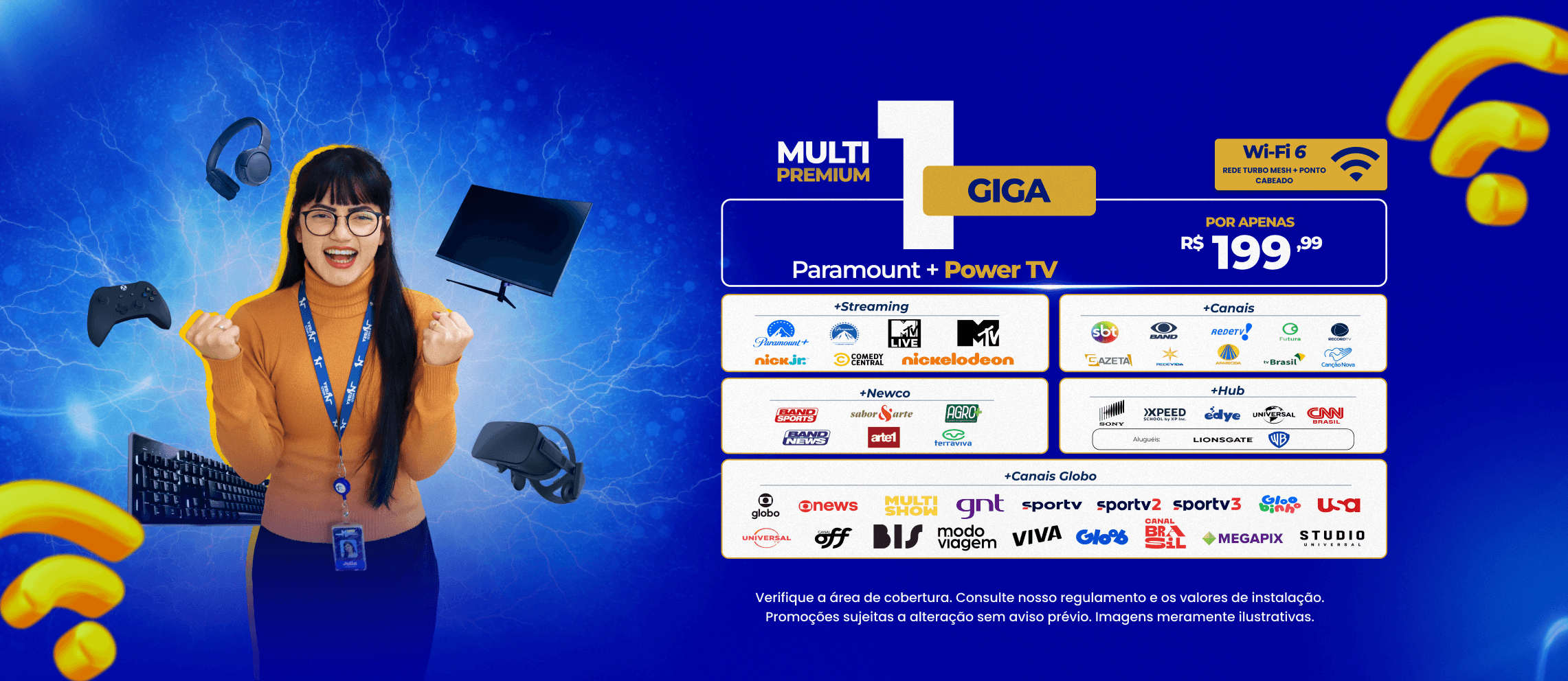Planos de internet residencial