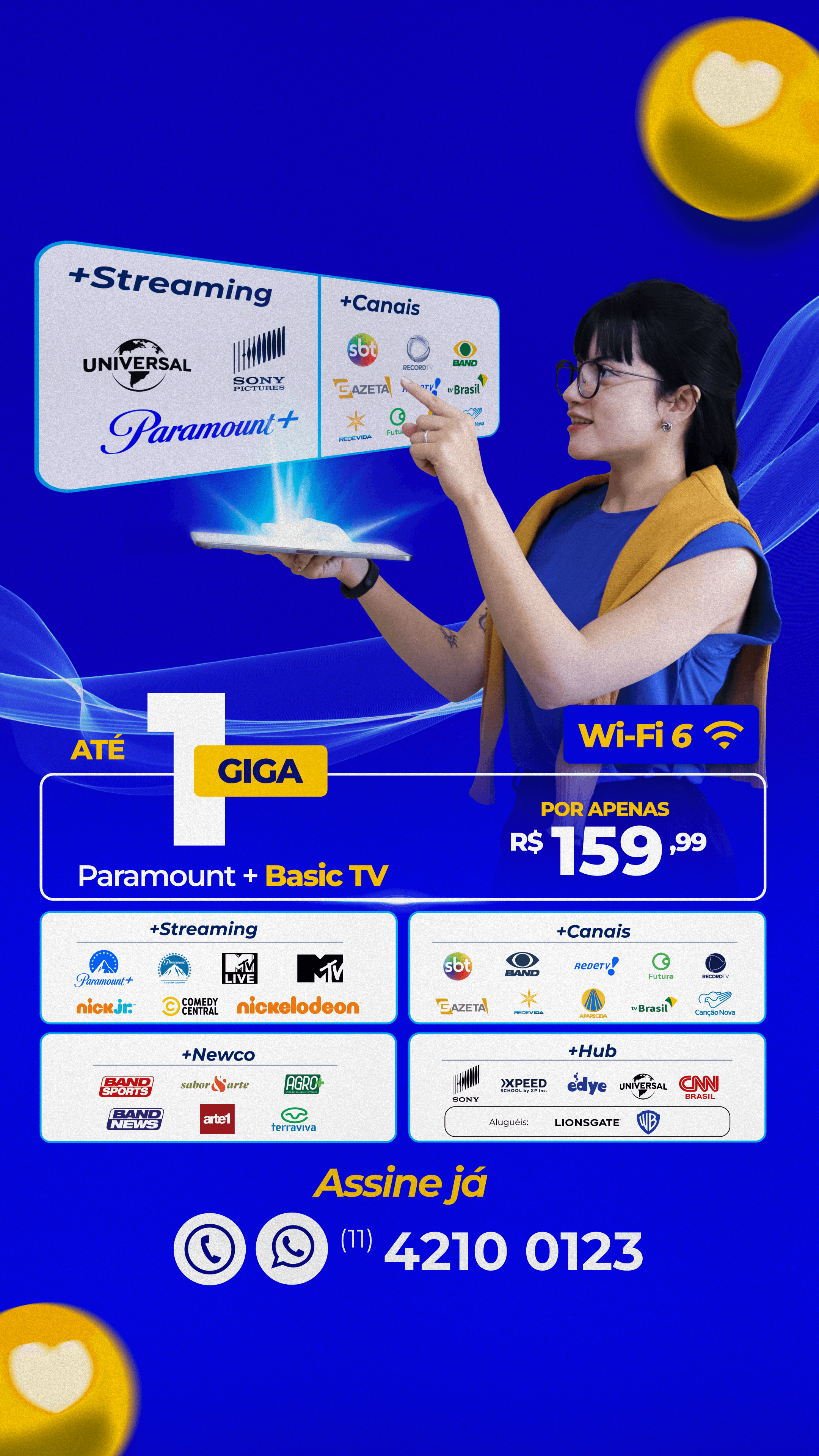 Planos de internet residencial