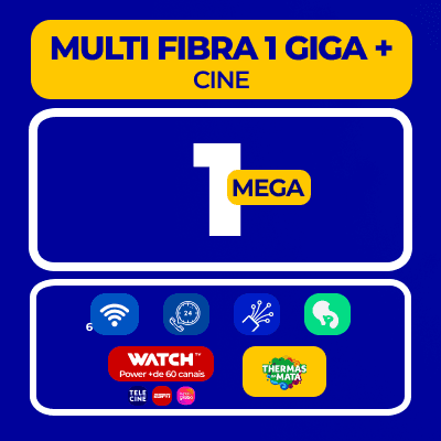 MULTI FIBRA 1 GIGA + CINE